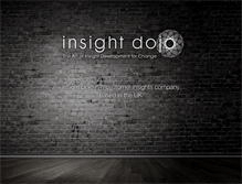 Tablet Screenshot of insightdojo.com